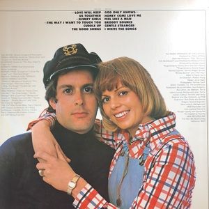 Captain & Tennille Love Will Keep Us Together Vinyl Lp '75